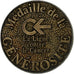 Frankreich, Medaille, Ligue contre le Cancer, Messing, VZ