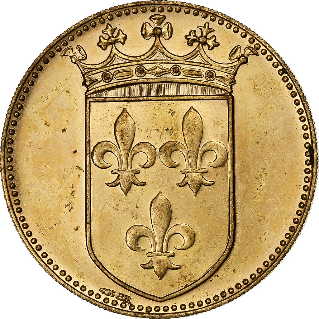 Frankreich, Medaille, Les Rois de France, Henri III, MDP, Bronze, VZ