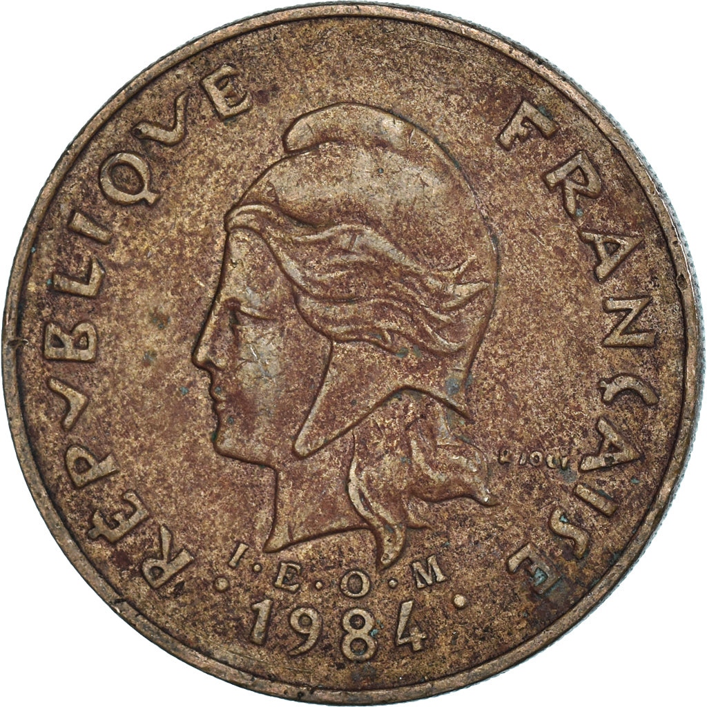 Monnaie, Polynésie française, 100 Francs, 1984