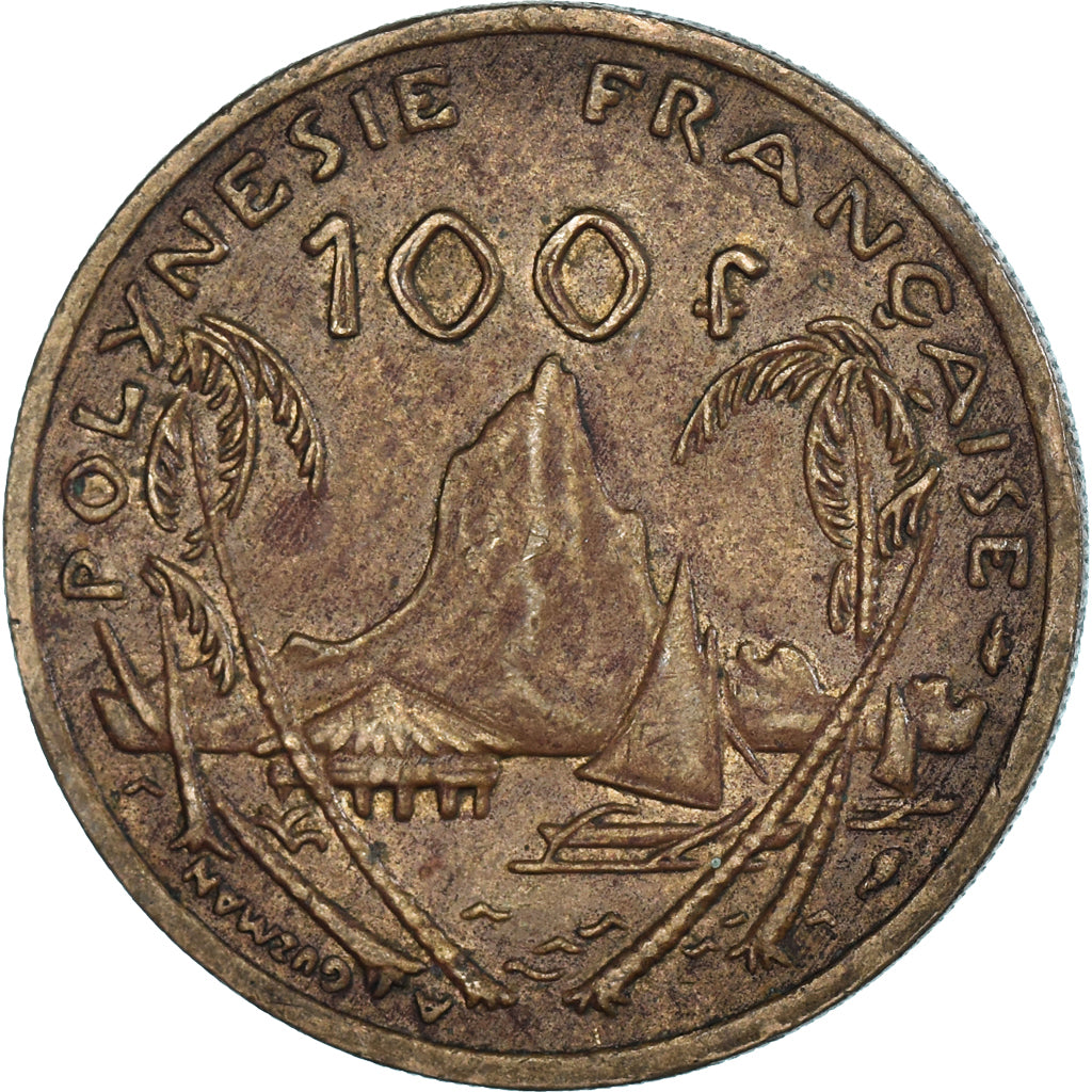 Monnaie, Polynésie française, 100 Francs, 1984