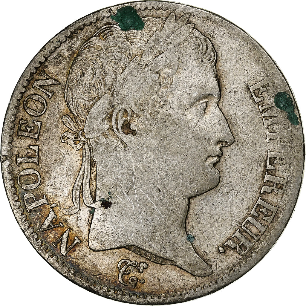 France, Napoleon I, 5 Francs, 1813, Paris, Silver, VF(30-35)