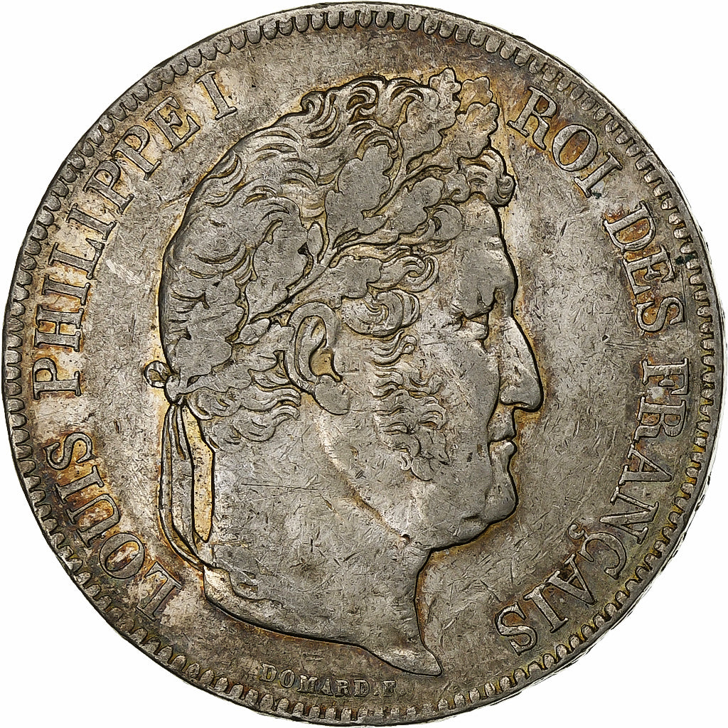 France, Louis-Philippe I, 5 Francs, 1832, Paris, Silver, AU(50-53)