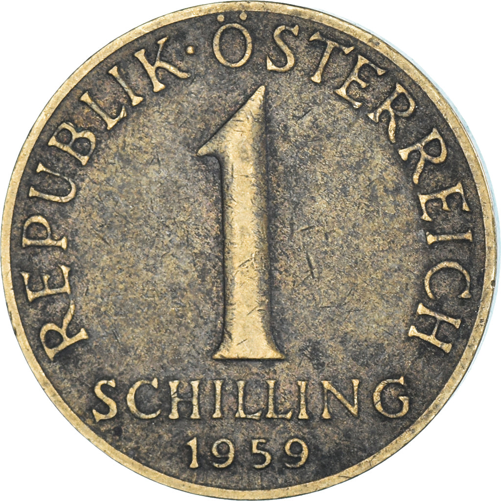Moneda, Austria, Schilling, 1959