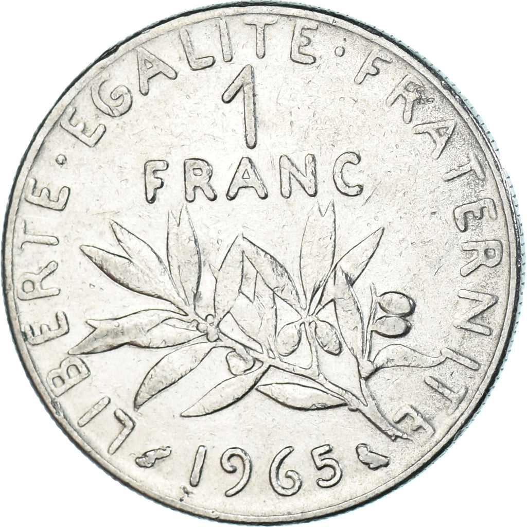 Moneta, Francia, Franc, 1965
