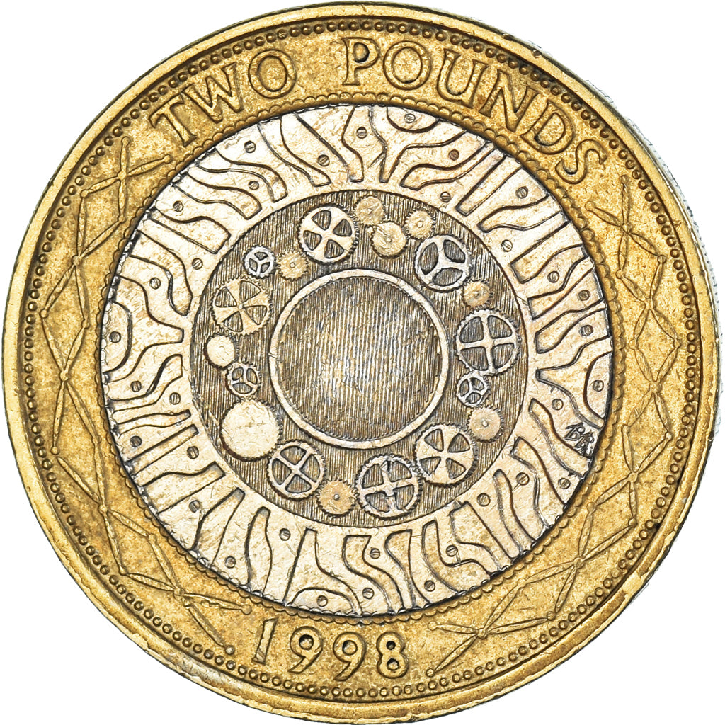 Monnaie, Grande-Bretagne, 2 Pounds, 1998