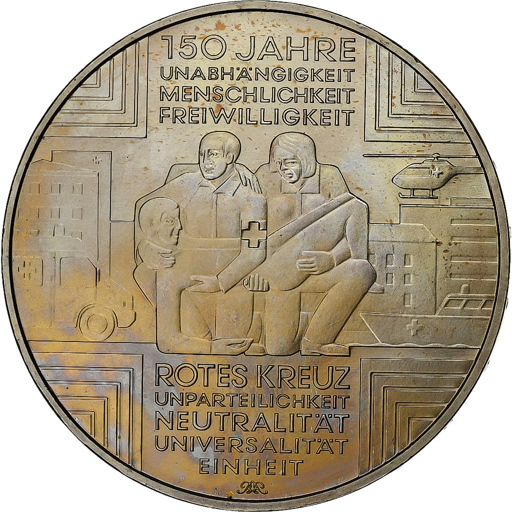 Alemanha, 10 Euro, German Red Cross, 2013, Berlin, Cupronickel, MS(63)