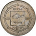 Nepal, 100 Rupees, Nepalese Junior Red Cross, 2071 (2014), Copper-nickel