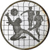 Spain, Medal, Football Worldcup in Spain, 1982, Silver, Proof, MS(63)