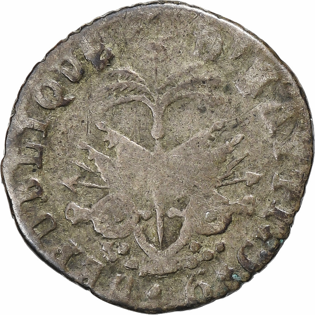 Haïti, Jean-Pierre Boyer, 6 Centimes, An 15 (1818), Argent, B+
