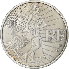 France, 10 Euro, Semeuse, 2009, MDP, Silver, MS(60-62)