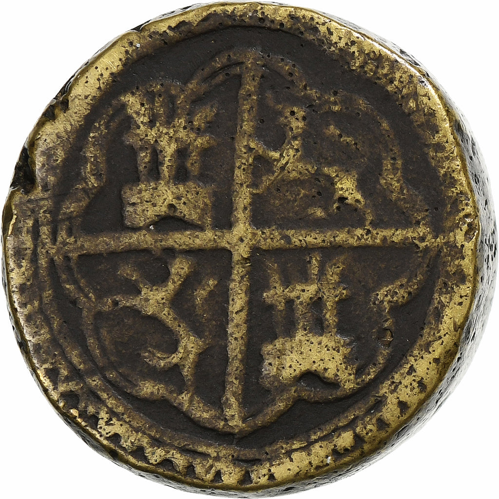Spain, Coin weight, Brass, F(12-15)