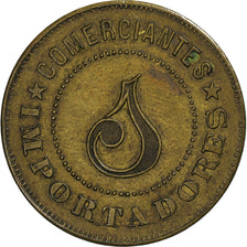 Puerto Rico, zeton, Comerciantes Importadores - Mayaguz, Latón, MBC