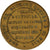 Francia, Advertising Token, Fabrique de rideaux brodés à St-Gall, Latón, MBC+