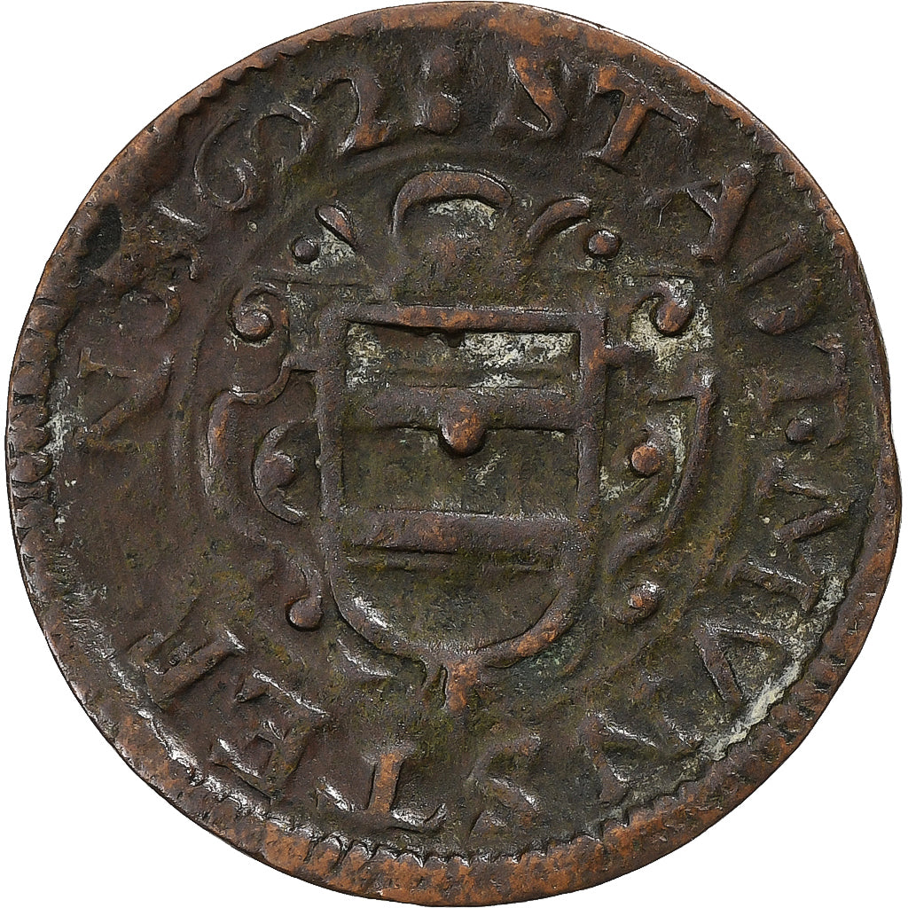 Ville libre de Münster, 3 Pfennig, 1602, Munster, Cuivre, TB+