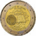 Luxembourg, 2 Euro, Treaty of Rome, 2007, MDP, Bi-Metallic, MS(63)