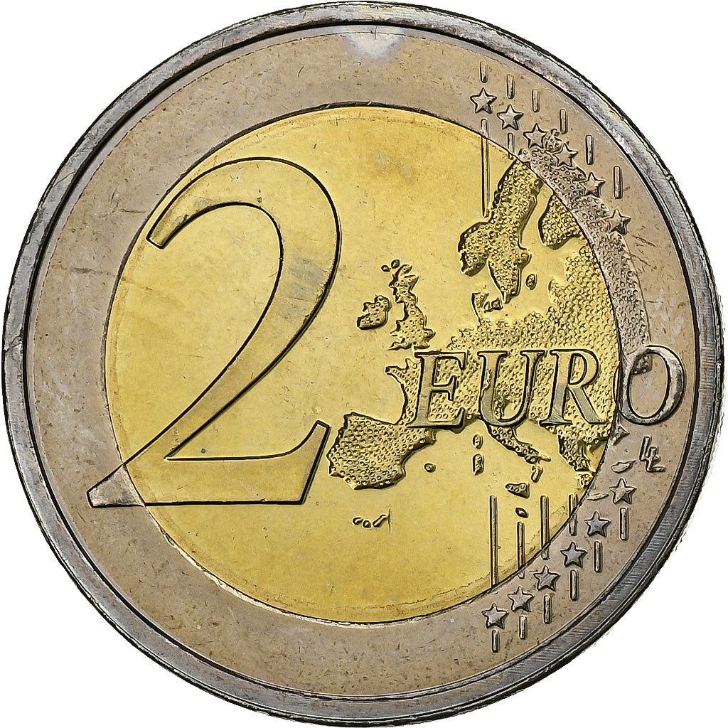 Lussemburgo, 2 Euro, UEM, 2009, Utrecht, Bi-metallico, SPL