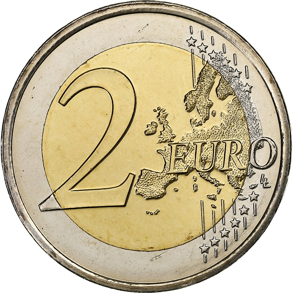 Luxemburgo, 2 Euro, Henri I Duke Henri, 2010, Utrecht, Bimetálico, MS(63)
