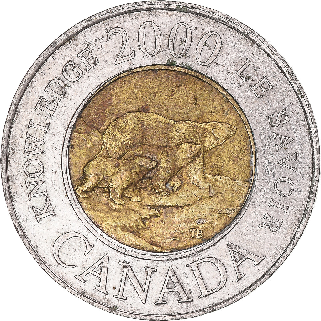 Münze, Kanada, 2 Dollars, 2000