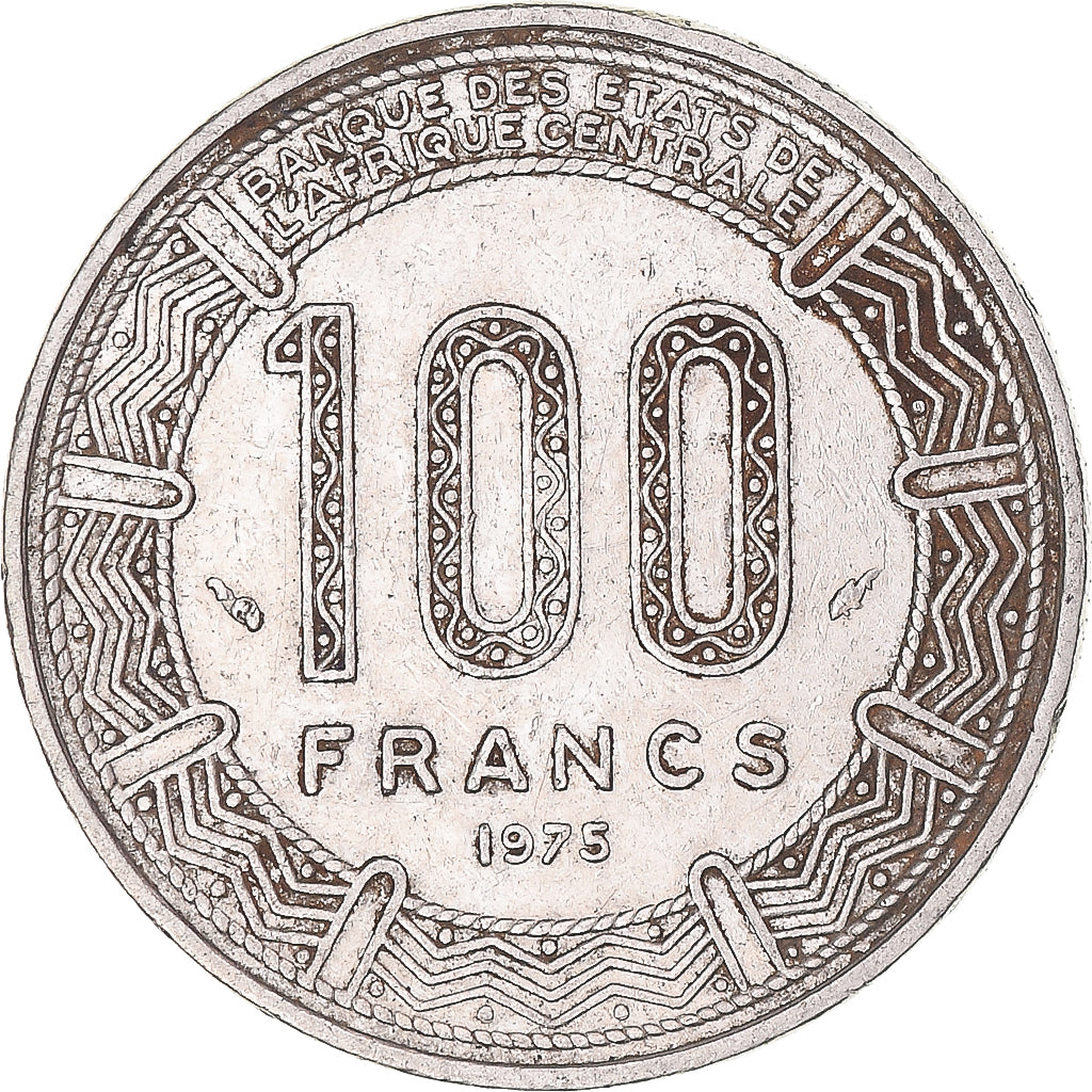 Münze, Kamerun, 100 Francs, 1975
