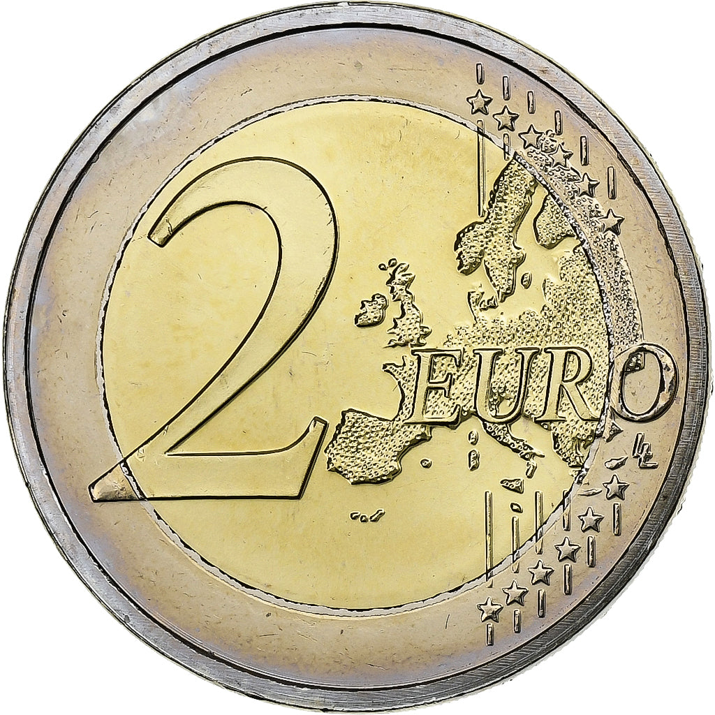 Malta, 2 Euro, First elected representatives, 2011, Bimetálico, MS(63)