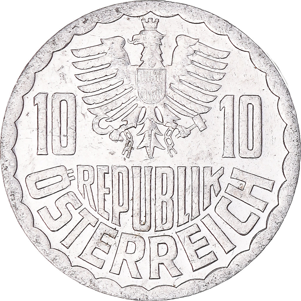 Coin, Austria, 10 Groschen, 1989