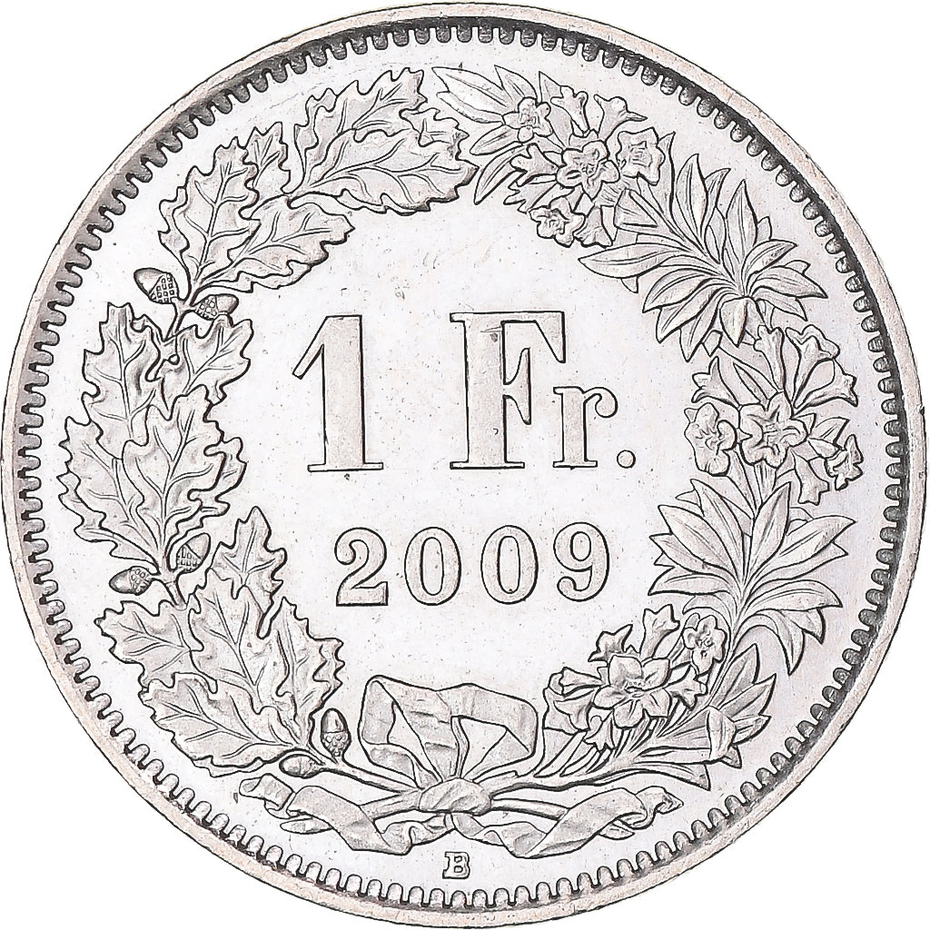Moneta, Svizzera, Franc, 2009