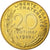 Frankrijk, 20 Centimes, Marianne, 1980, MDP, série FDC, Bronze-Aluminium, FDC