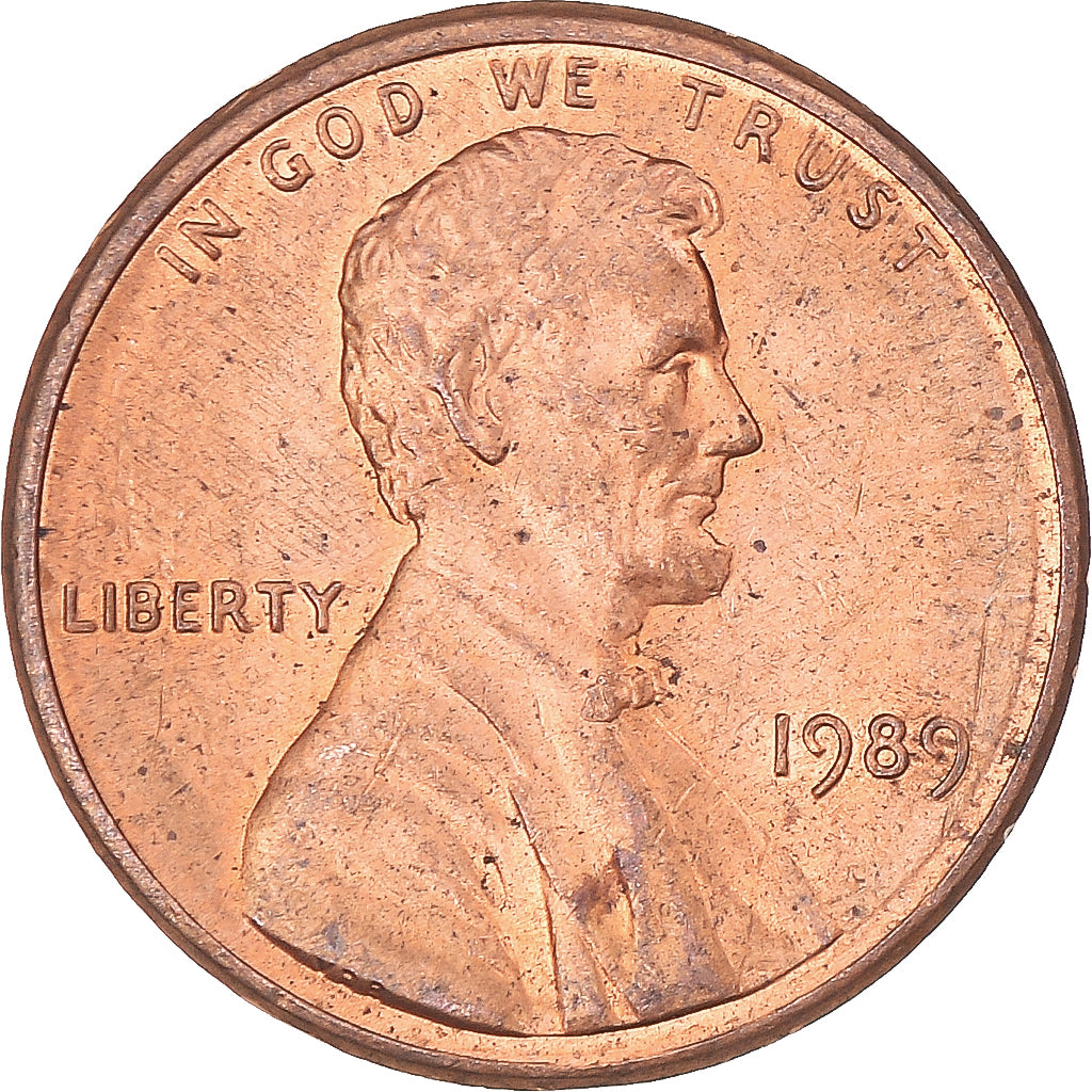 Moeda, Estados Unidos da América, Cent, 1989