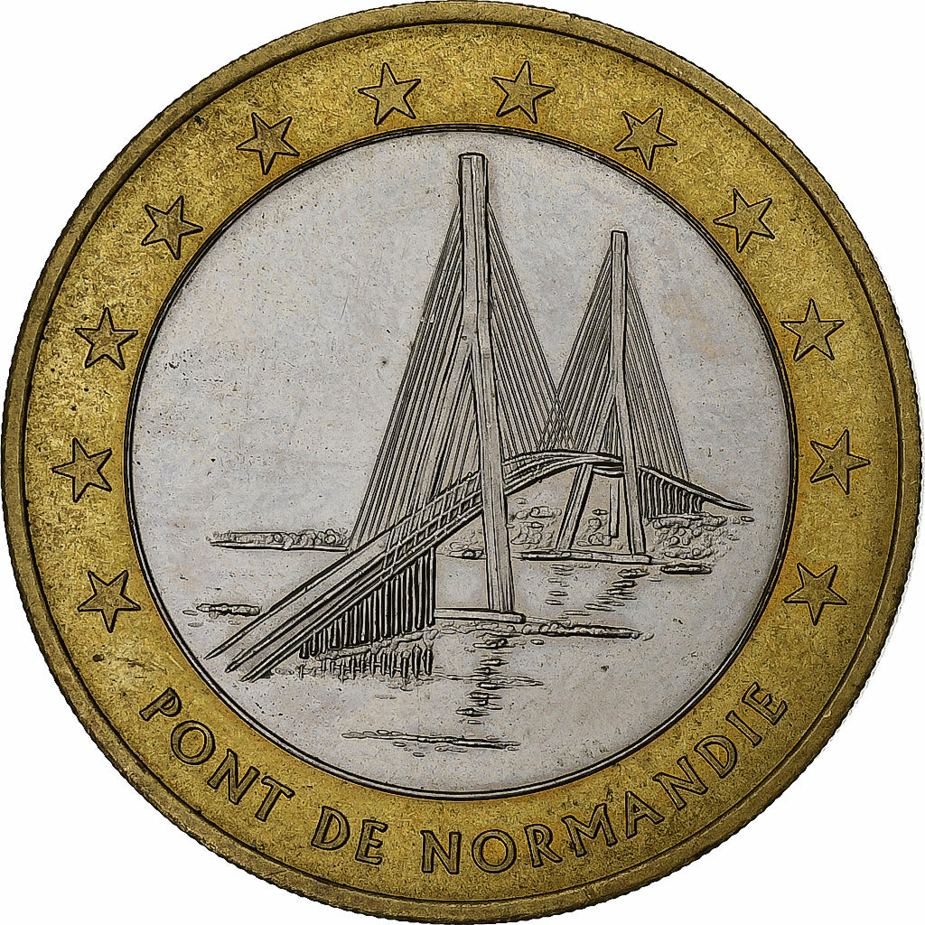 Frankreich, 10 Euro, 1996, MDP, Bi-Metallic, VZ+
