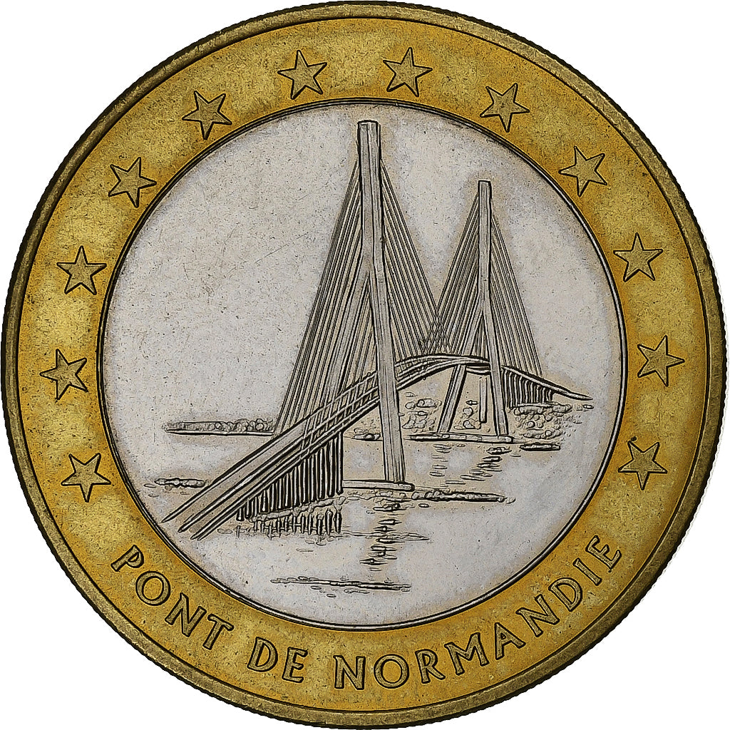 Frankrijk, 10 Euro, 1996, MDP, Bi-Metallic, PR+
