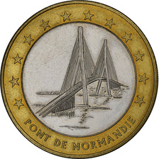 Francia, 10 Euro, 1996, MDP, Bi-metallico, SPL