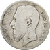 Belgium, Leopold II, 2 Francs, 1867, Brussels, Silver, F(12-15)