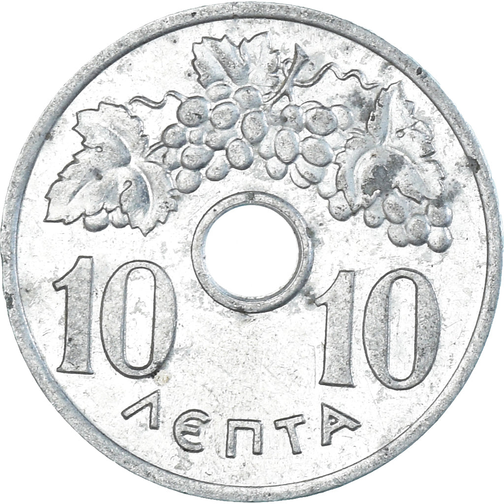 Coin, Greece, 10 Lepta, 1954