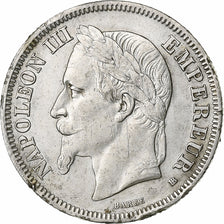 France, Napoléon III, 2 Francs, 1866, Strasbourg, Argent, TTB