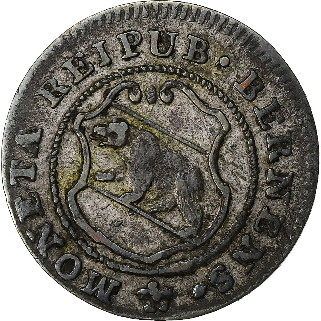 City of Bern, Kreuzer, 1797, Berne, Biglione, BB