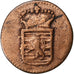 Duchy of Luxembourg, Joseph II, 1/2 Liard, 1789, Brussels, Copper, VF(20-25)