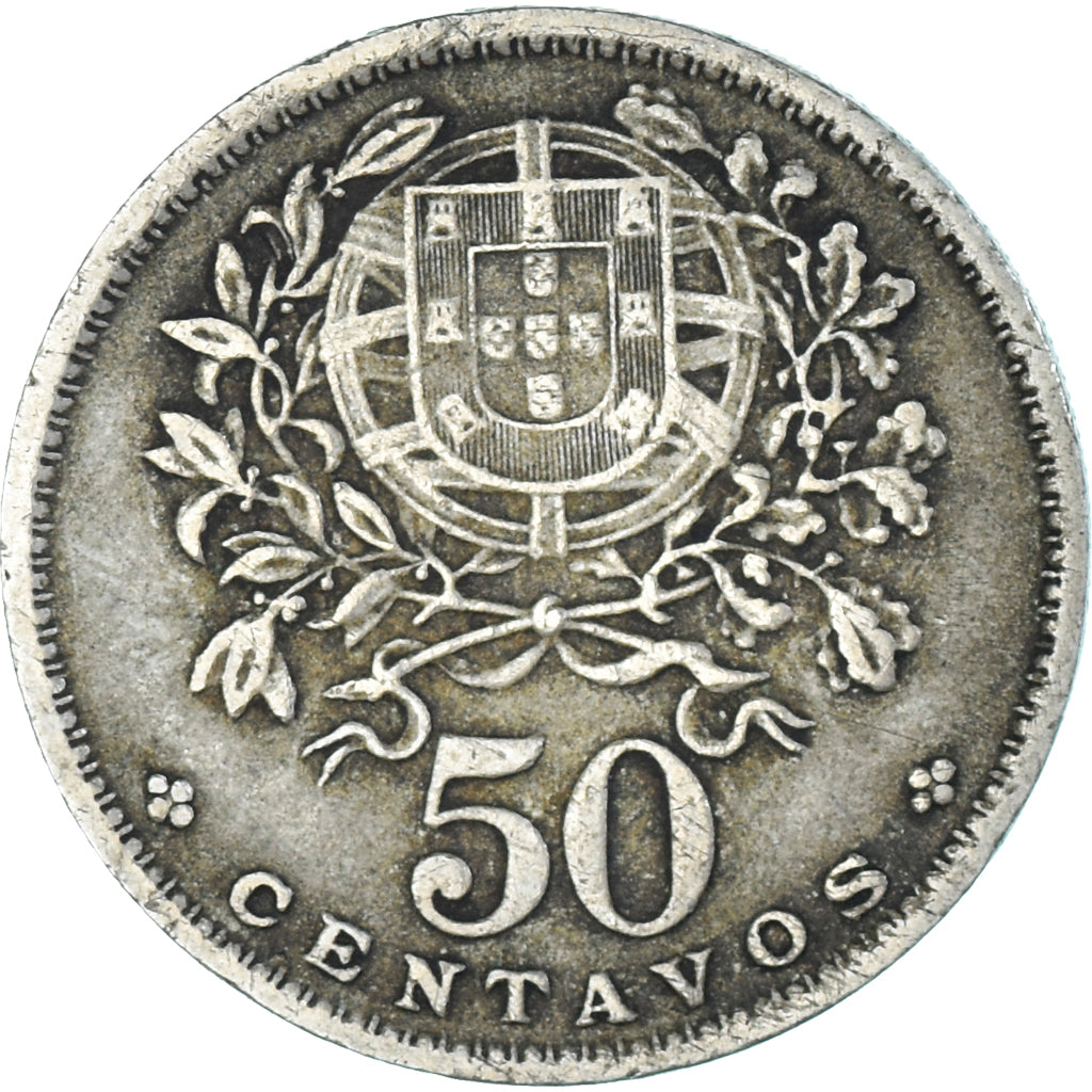 Moneta, Portogallo, 50 Centavos, 1952