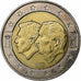 Belgium, 2 Euro, Belgium-Luxembourg economic union, 2005, Brussels, Bi-Metallic