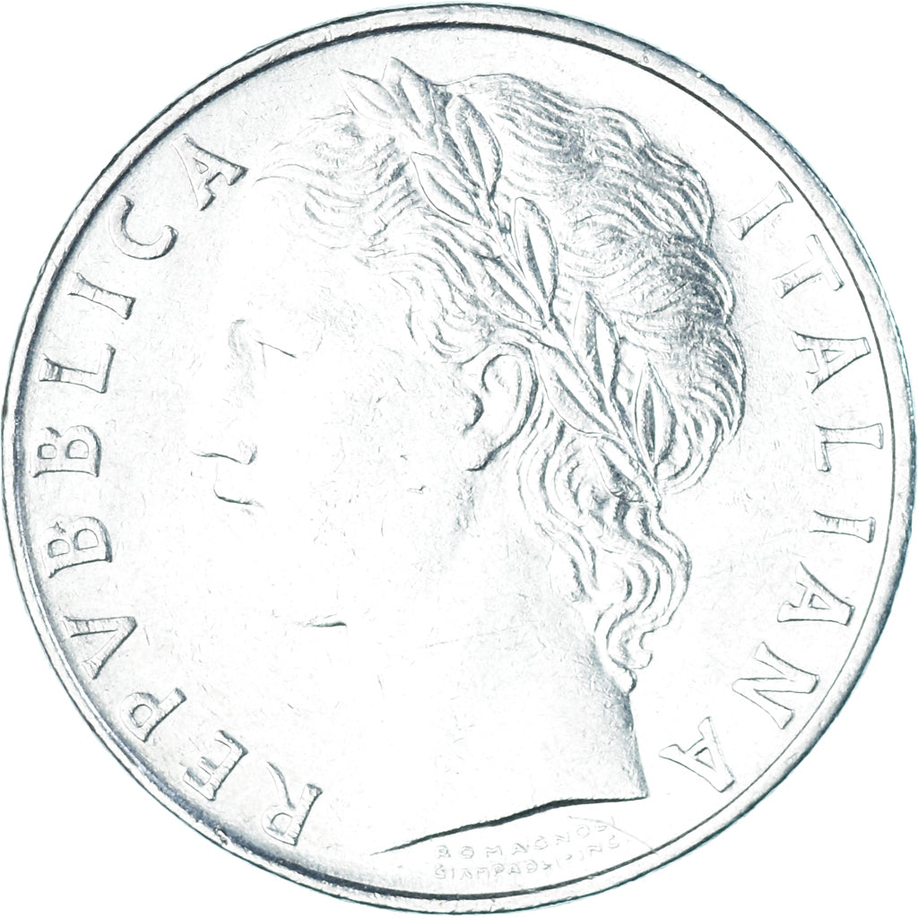 Münze, Italien, 100 Lire, 1973