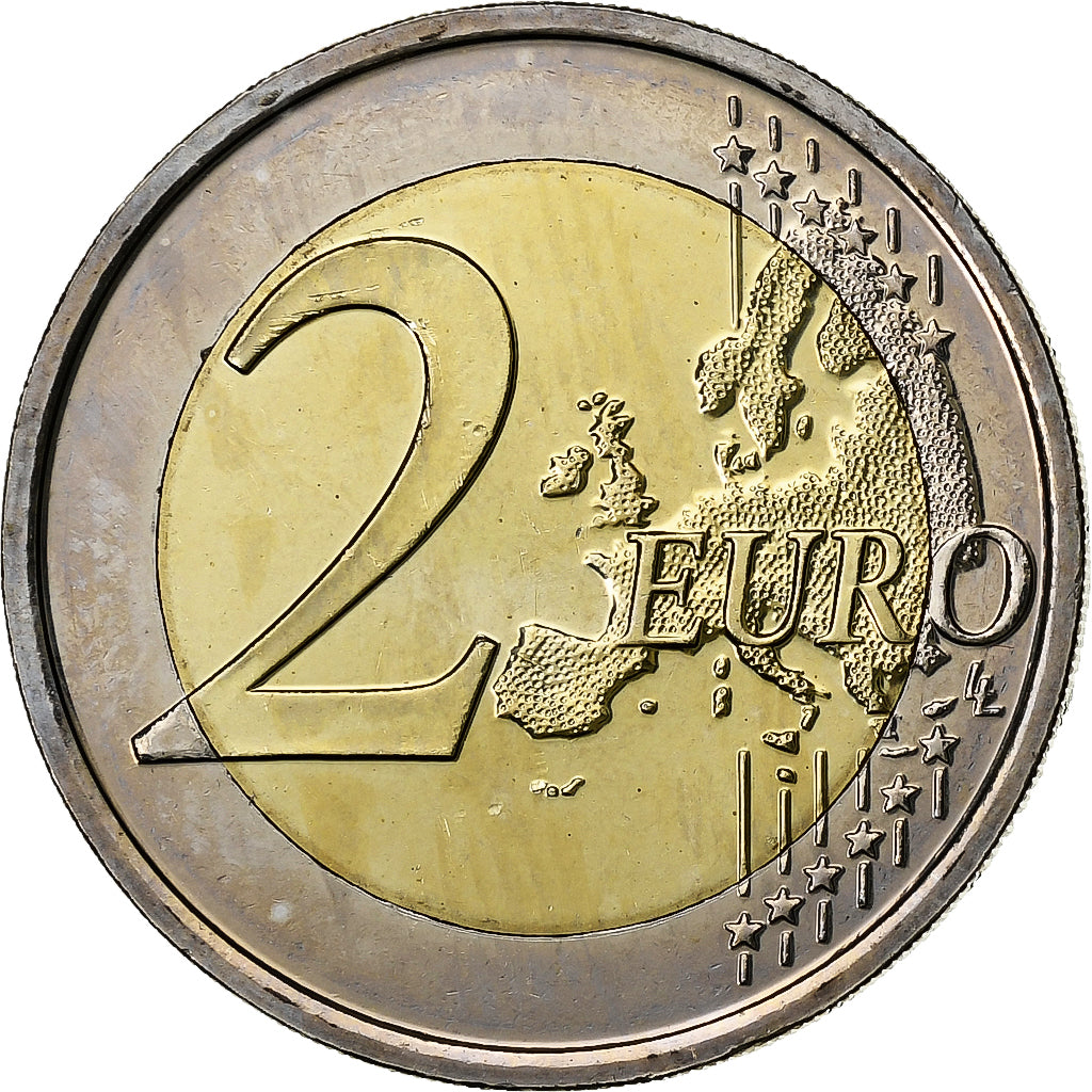 Belgium, Philippe, 2 Euro, Royal Meteorological Institute, 2013, Brussels