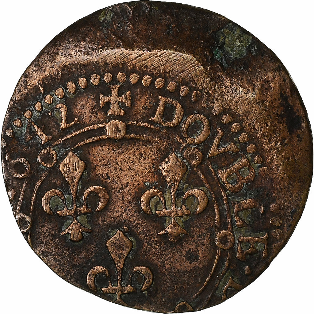 Fürstentum Arches-Charleville, CHARLES II DE GONZAGUE, Double Tournois, 1642