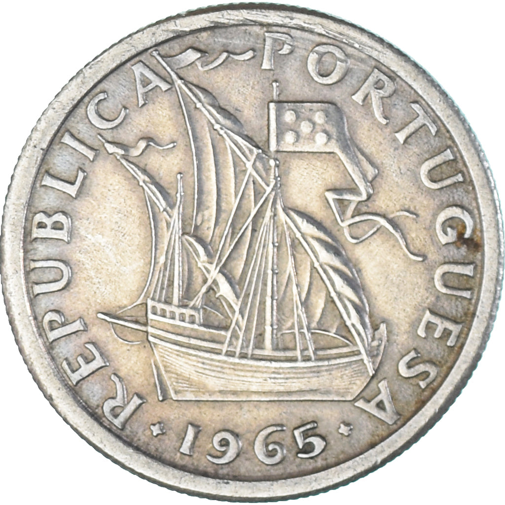 Moneda, Portugal, 2-1/2 Escudos, 1965