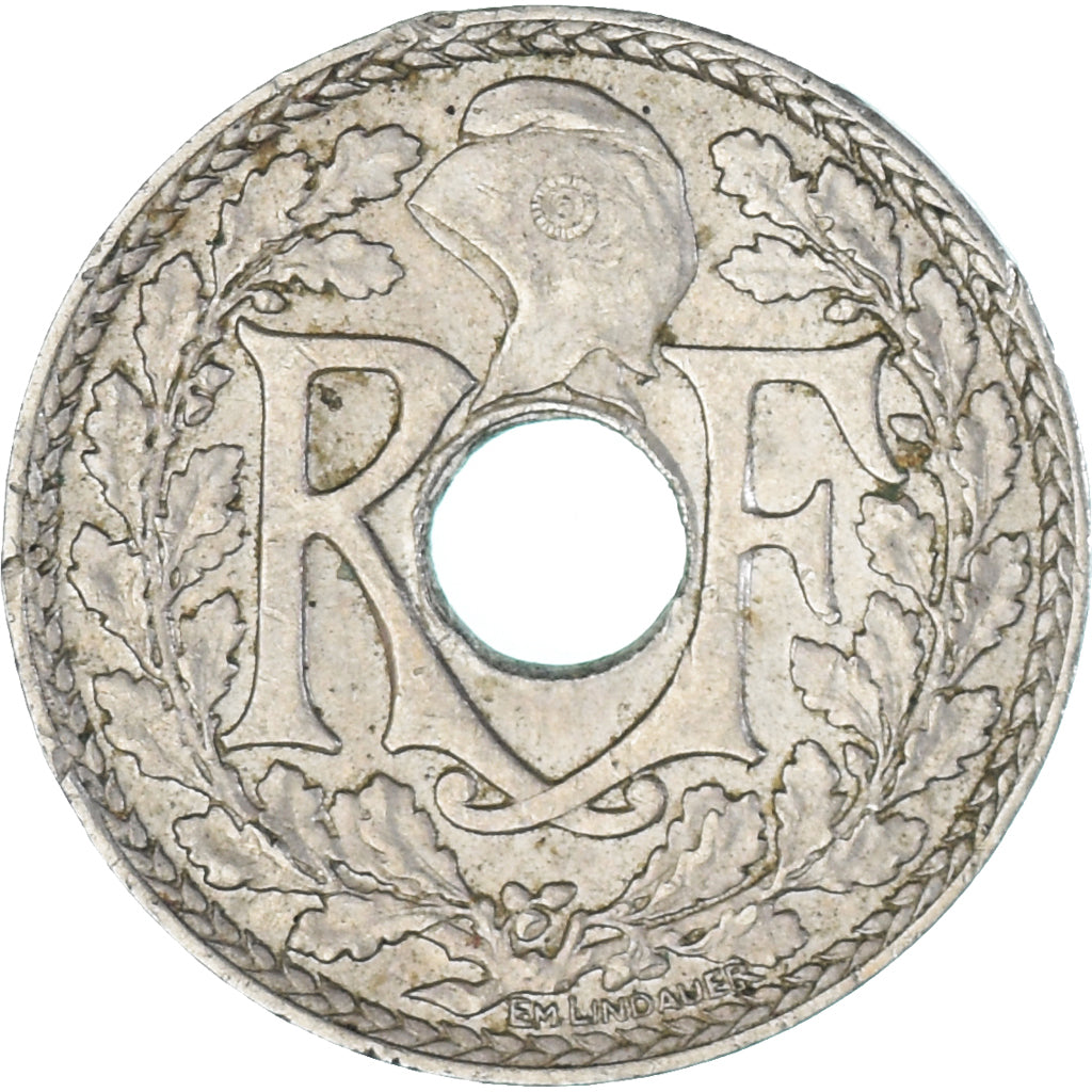 Moeda, França, 10 Centimes, 1937