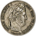 França, Louis-Philippe I, 1/4 Franc, 1831, La Rochelle, Prata, EF(40-45)