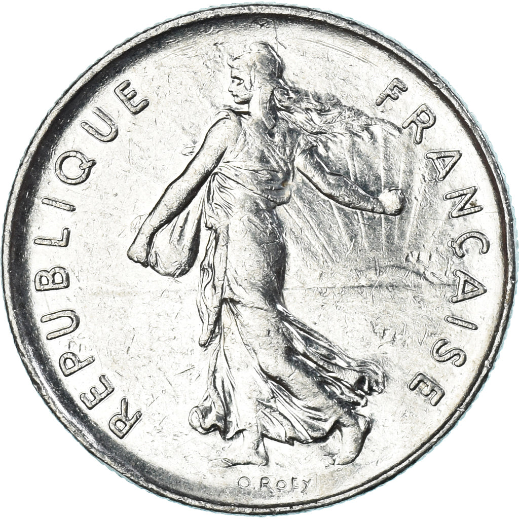 Coin, France, 5 Francs, 1991