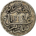 Maroc, Hassan Ier, 1/2 Dirham, AH 1312 (1895), Paris, Argent, TB+