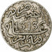 Morocco, Hassan I, 1/2 Dirham, AH 1313 (1896), Paris, Silver, VF(30-35)