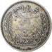 Tunisia, Muhammad V, 50 Centimes, 1914 (AH 1332), Paris, Silver, EF(40-45)