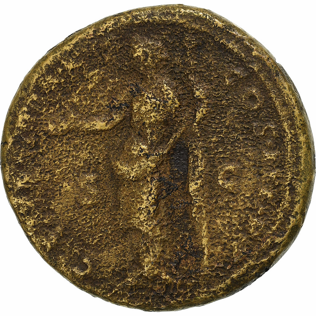 Hadrian, Sestertius, 129-130, Rome, Bronze, F(12-15)