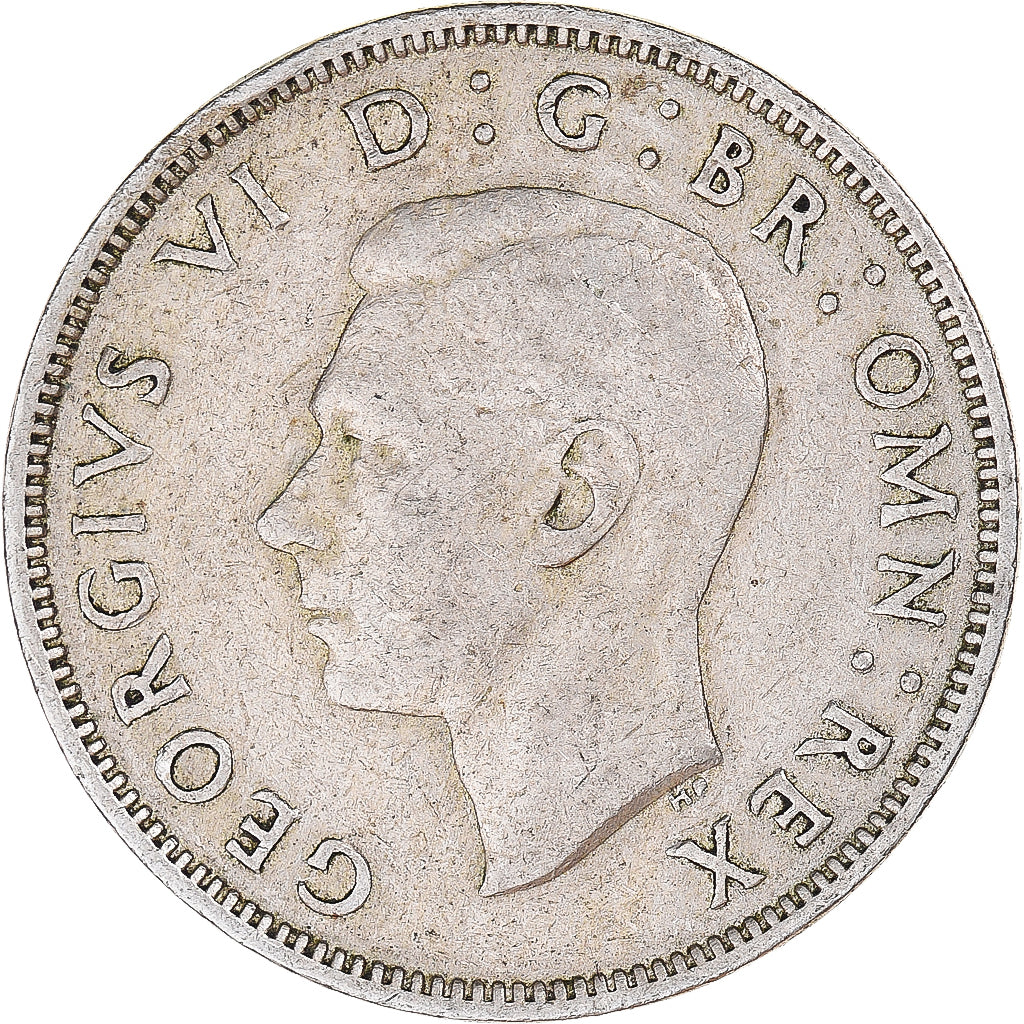 Münze, Großbritannien, Florin, Two Shillings, 1949